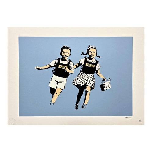 Banksy - Jack and Jill, Antiek en Kunst, Kunst | Litho's en Zeefdrukken, Ophalen of Verzenden