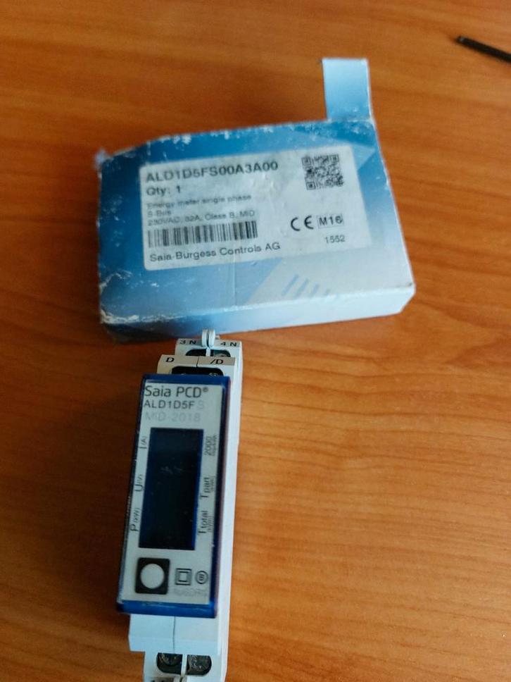 kWh Meter - Energiemeter, Doe-het-zelf en Verbouw, Elektra en Kabels, Nieuw, Overige typen, Ophalen of Verzenden