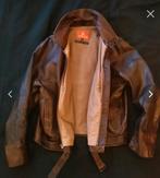 Avirex Vintage leren officiers jas, exclusief, Maat 52/54 (L), Ophalen of Verzenden, Zo goed als nieuw, Avirex