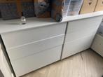 2 x Metod / Maximera IKEA ladenkasten, Huis en Inrichting, Wit, Zo goed als nieuw, Minder dan 100 cm, 50 tot 75 cm