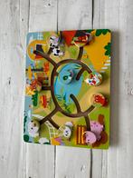 Boerderij puzzel, Ophalen of Verzenden, Zo goed als nieuw, Van hout, Minder dan 10 stukjes