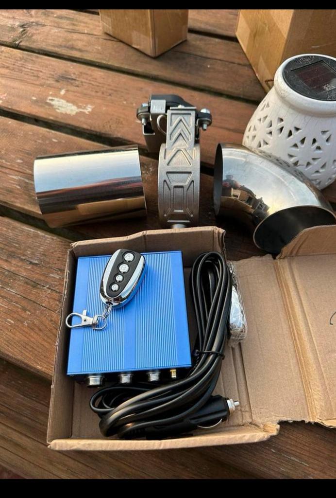 Uitlaatklep Systeem Elektrisch 2,5Inch RVS, Auto-onderdelen, Uitlaatsystemen, Alfa Romeo, Amerikaanse onderdelen, Audi, BMW, Citroën
