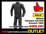 Leren motorpak Buse Assen Combi Zwart-Zwart - MEN, Info@huybersmotoren.nl, HM - Sale, NL, Ophalen