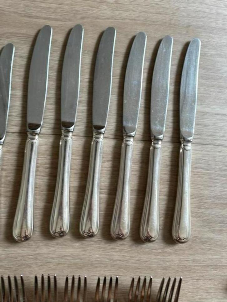 Verzilverde messem Gero Arabesque, Huis en Inrichting, Keuken | Bestek, Zilver, Ophalen of Verzenden