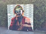 “The Joker” schilderij op glas, Antiek en Kunst, Ophalen