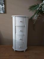 Ovaal ladenkastje, Ophalen, Minder dan 50 cm, Gebruikt, Romantisch