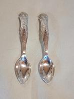 vintage verzilverde lepeltjes, Antiek en Kunst, Antiek | Bestek, Ophalen of Verzenden