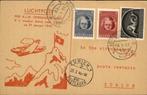 FFC - KLM - Amsterdam - Zurich - Kinderzegels - 1946, Postzegels en Munten, Brieven en Enveloppen | Nederland, Ophalen of Verzenden