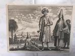 Dracht der Egyptenaers, Dapper, Olfert, 1686, afb. 17x12cm., Ophalen of Verzenden