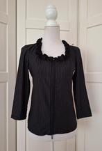 Antonelle zwart krijtstreep vest jasje, maat 40 M, Maat 38/40 (M), Zwart, Antonelle, Ophalen of Verzenden