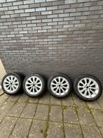 225 55 R17 Set Audi velgen met michelin primacy 3 banden, Ophalen, Banden en Velgen, 17 inch, Personenwagen