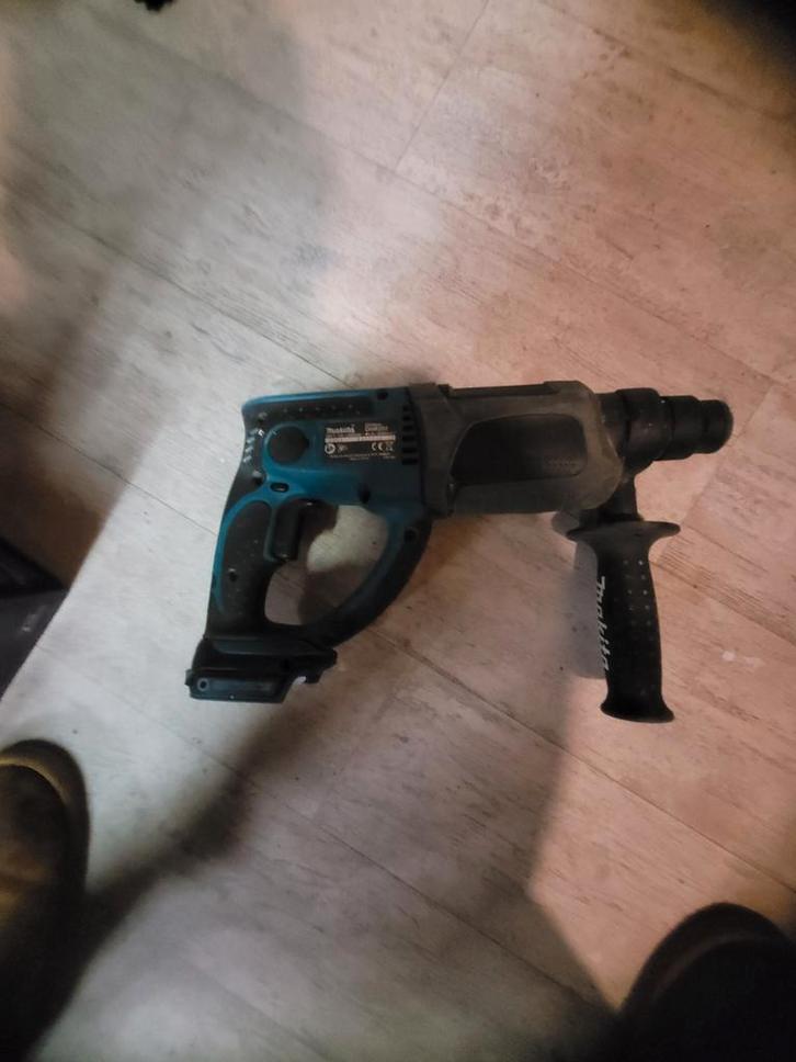 Makita DHR202Z Boorhamer - Zo Goed Als Nieuw!, Doe-het-zelf en Verbouw, Gereedschap | Boormachines, Zo goed als nieuw, Boor- en/of Breekhamer