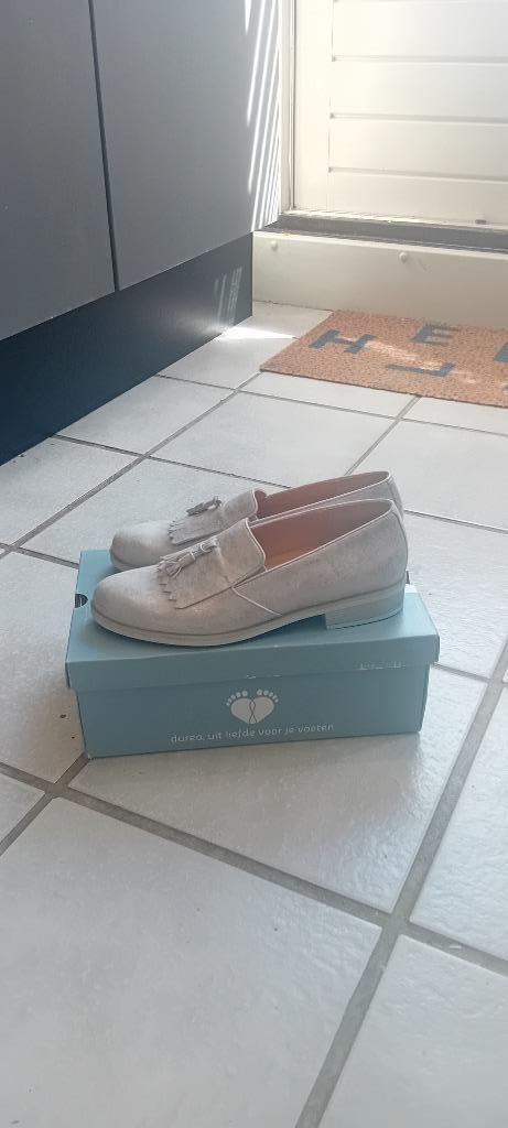 Nieuwe Durea instappers maat 40E, 6,5!, Kleding | Dames, Schoenen, Nieuw, Instappers, Grijs, Ophalen of Verzenden