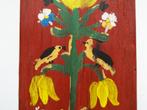 Mangelplank met spreuk Wast wit mangell wel of ik sla U op, Antiek en Kunst, Ophalen of Verzenden