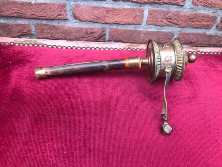 oude gebedsmolen, Tibet, Antiek en Kunst, Kunst | Niet-Westerse kunst, Ophalen of Verzenden