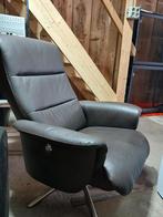 Relaxfauteuil, Gebruikt, Ophalen of Verzenden, 50 tot 75 cm, Leer