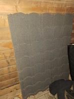 Metalen golfplaten met grid erop., Doe-het-zelf en Verbouw, Dakpannen en Dakbedekking, Zwart, Nieuw, Ophalen of Verzenden, 15 m² of meer