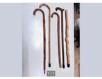 5X Antieke Antieke wandelstok - wandelstokken hout houten, Diversen, Wandelstokken, Ophalen of Verzenden, Zo goed als nieuw, H