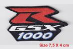 SUZUKI GSXR 1000 patch opnaaiembleem, Verzenden, Nieuw