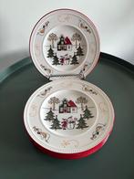 6 x Wedgwood Windsor Christmas bordjes, Huis en Inrichting, Keuken | Servies, Ophalen of Verzenden, Zo goed als nieuw, Bord(en)