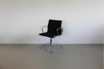 6x Vitra Eames EA 104 Stoel Zwart Hopsak -  Chroom, Niet ingevuld, Zwart, Niet ingevuld, Ophalen of Verzenden