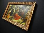 Icoon Aanbidding der Wijzen Monforte altaarstuk H. v.d. Goes, Antiek en Kunst, Antiek | Religie, Ophalen of Verzenden
