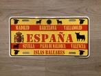 Kentekenplaat, nummerbord Spain(geen emaille), Ophalen of Verzenden, Nieuw, Auto's