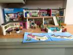 Playmobil 5574, 5586, 5575 luxevilla inrichting zwembad etc, Ophalen of Verzenden, Gebruikt, Complete set