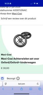Achterwielen set voor maxi cosi oxford, Ophalen of Verzenden, Zo goed als nieuw