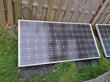 Zonnepaneel met standaard beschikbaar voor biedingen