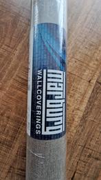 1 rol Marburg vliesbehang Taupe met glans glitter, Ophalen of Verzenden, Minder dan 10 m²