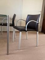 Leolux Myto eetkamerstoelen, Ophalen, Zo goed als nieuw, Modern Design, 4 tot 6 stoelen