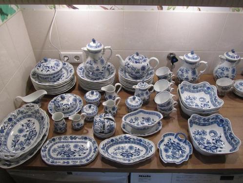 Hutschenreuther Zwiebelmuster uienmotief serviesdelen, Antiek en Kunst, Antiek | Servies los, Ophalen of Verzenden