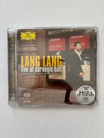 Lang Lang Live at Carnegie Hall.  SACD, Verzenden, Nieuw in verpakking, Overige typen