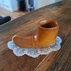 Handgesneden Houten Laarsje 12x6x4 cm groot, Antiek en Kunst, Curiosa en Brocante, Ophalen of Verzenden