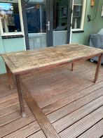 Houten tuintafel van Bois le duc, Tuin en Terras, Ophalen, Gebruikt, Eettafel, Hardhout