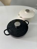 SMEG gietijzeren pannen 4.2liter 24cm, Ophalen, Nieuw, Koekenpan of Braadpan, Gietijzer