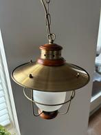 Scheepslamp Hanglamp 2 stuks- Maritieme Sfeer, Ophalen of Verzenden, Gebruikt, Glas, Minder dan 50 cm