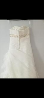 Strapless Trouwjurk, Ophalen, Gedragen, Wit, Trouwjurk