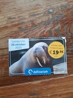 Kortingspas Dolfinarium, Tickets en Kaartjes, Drie personen of meer, Kortingskaart