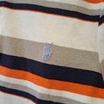 Ralph Lauren polo shirt blauw oranje creme gestreept S 49091, Kleding | Dames, Blauw, ., Ophalen of Verzenden, Zo goed als nieuw