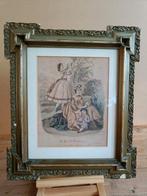 Gravure Le Petit Messager -Journal de Modes (1863), Ophalen of Verzenden