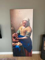 Melkmeisje op houtenpaneel, Ophalen, Zo goed als nieuw, Schilderij, Minder dan 50 cm