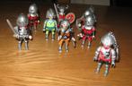 Playmobil. 8 ridders + 1 ridder sleutelhanger, Ophalen of Verzenden, Gebruikt, Los playmobil