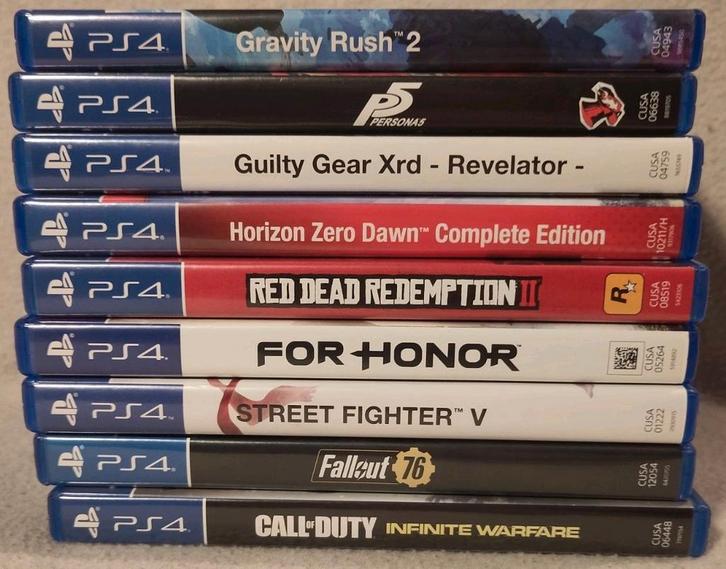 Verzameling voornamelijk* qualitatieve ps4 games, Spelcomputers en Games, Games | Sony PlayStation 4, Zo goed als nieuw, 1 speler