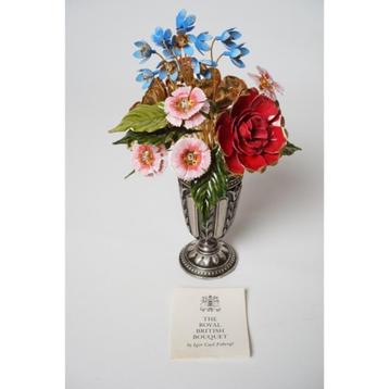 # The Royal British Bouquet Igor Carl Faberge Franklin Mint  beschikbaar voor biedingen