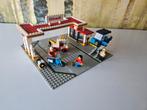 lego 6371 shell benzinepomp, Ophalen of Verzenden, Gebruikt, Complete set, Lego