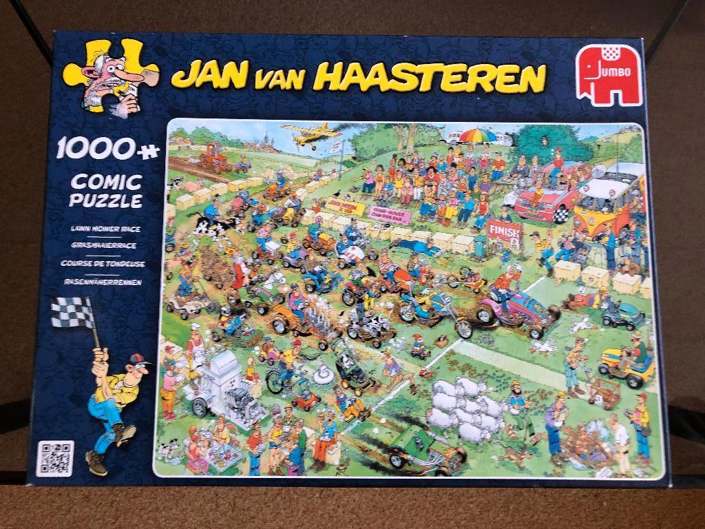 Jan van Haasteren puzzels, Ophalen of Verzenden, 500 t/m 1500 stukjes, Zo goed als nieuw, Legpuzzel