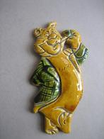 Aardewerk plakette Ollie B. Bommel ( Marten Toonder ), Ophalen of Verzenden, Olivier B, Bommel en Tom Poes, Gebruikt