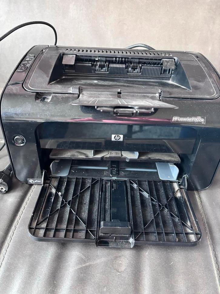 HP LaserJet P1102 Printer - Zwart Wit Laserprinter, Computers en Software, Printers, Gebruikt, Printer, Laserprinter, Zwart-en-wit printen